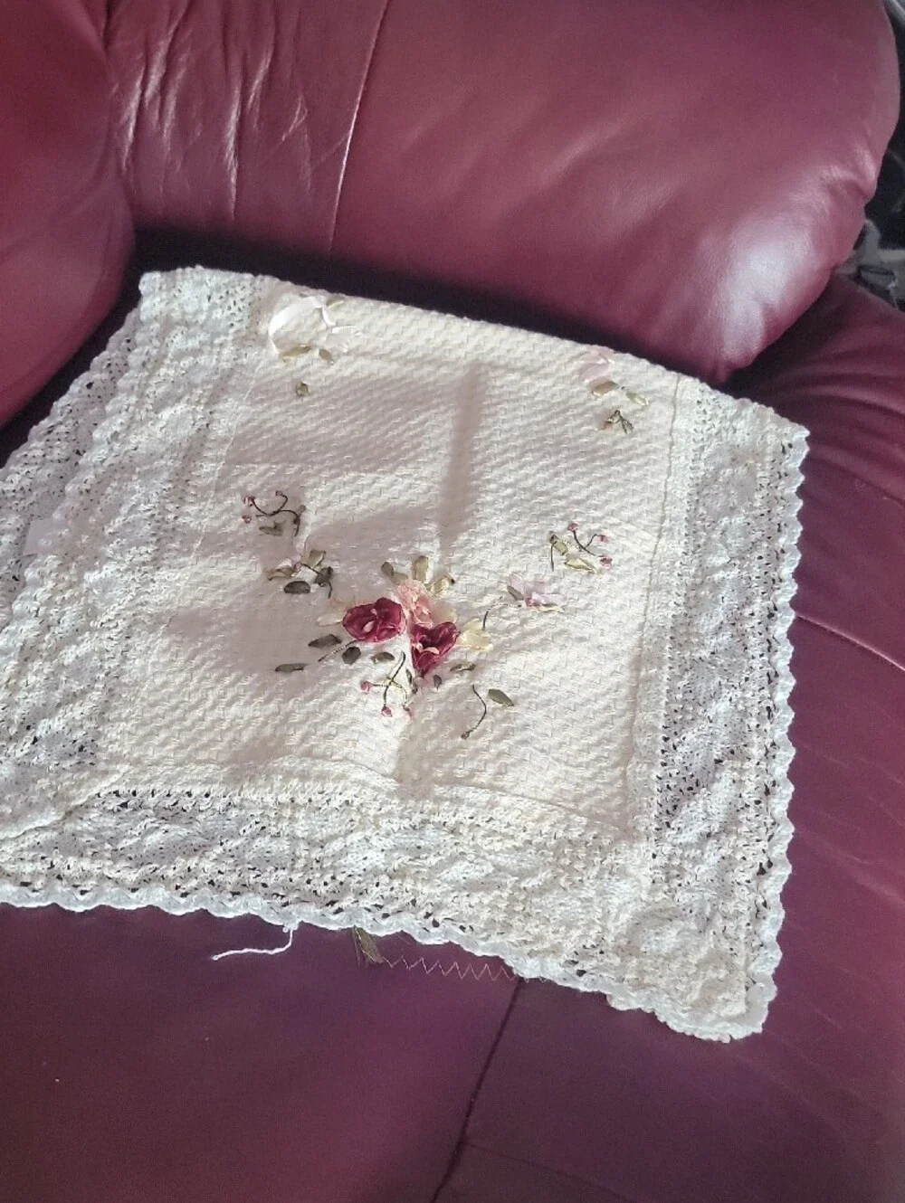 Vintage Crochet & Lace Doilies. Vaied Sizes. Lot Of All.